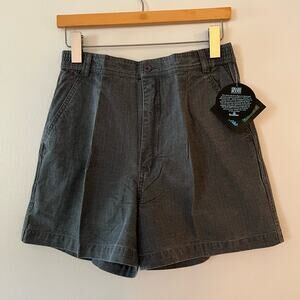 Vintage Deadstock Grass Roots by Terramar Pleated Cotton Khaki Shorts Size 10